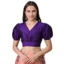 Frolic Rolic Premium Silk V-Neck Blouse Readymade