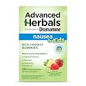 Dramamine Advanced Herbals Kids Nausea Gummies, Strawberry & Ginger, 20 Ct