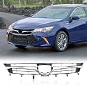 Front Bumper Upper Grille for 2015-2017 Toyota Camry LE SE XLE XSE