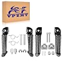 Front Rear Foot Pegs Footrest for Yamaha YZF R1 98-19, R6 03-20