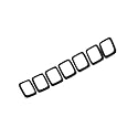 Front Grille Grill Inserts Trim Frame Accessories Fits For Jeep Compass 2017-2021 (Frame Only, Carbon Fiber Pattern)