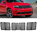 Front Grille Inserts Mesh Honeycomb Compatible with Jeep Grand Cherokee 2014 2015 2016