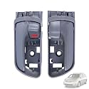 Front Left＆Right Interior Door Handles Compatible with Toyota Sienna 2004 2005 2006 2007 2008 2009 2010 Replace 69206-AE010 69205-AE010 69206-AE010-B1 Inside Handle 2PCS