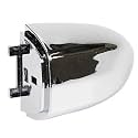 Front Outer Door Handle Cap for 500X 2016-2021, Chrome ABS Replacement, OEM 735607046