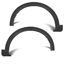 Front Pair Fender Flares Left and Right Side Compatible with Ford Explorer/Police Interceptor Utility Base 2020-2024 LB5Z16038AC, LB5Z16038AA, FO1291139, LB5Z16039AC, LB5Z16039AA, FO1290139