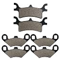 Front Rear Brake Pads for Polaris Sportsman 450 500 700 800