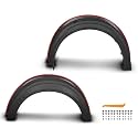 Front and Rear Wheel Eyebrow Accessories Fender Trim Fender Flares Compatible with Ford Maverick 2022 2023 2024 2025 4PCS Black