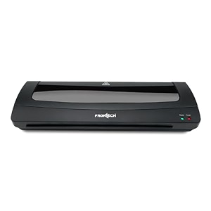 frontech a4 laminator hot amp cold 250mmmin bubble-free portable for office school amp home supports 80125 mic pouches lam-0004_black