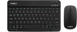 Frontech Wireless Mini Keyboard Mouse Combo