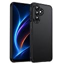 Frosty Case for Samsung Galaxy A27 5G / M47 5G | Shockproof Armor, Anti-Scratch Hard PC Back, Soft TPU Bumper, Camera Lens Protection| Translucent Matte Back Black