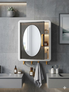 frozen bathroom mirror cabinet Plastic Wall Shelf
