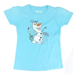 frozen by wear your mind girls t-shirt