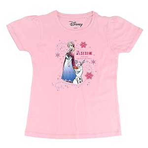 frozen by wear your mind girls t-shirt