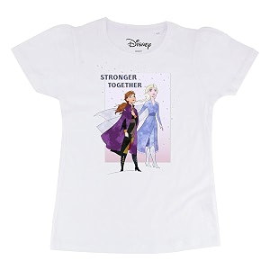 frozen by wear your mind girls t-shirt