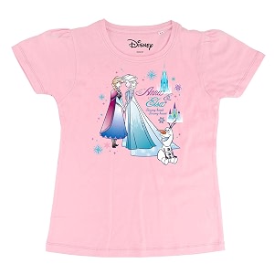 frozen by wear your mind girls t-shirt