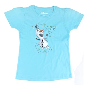 frozen by wear your mind girls t-shirt