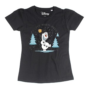 frozen by wear your mind girls t-shirt