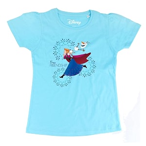 frozen by wear your mind girls t-shirt