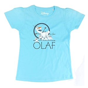 frozen by wear your mind girls t-shirt