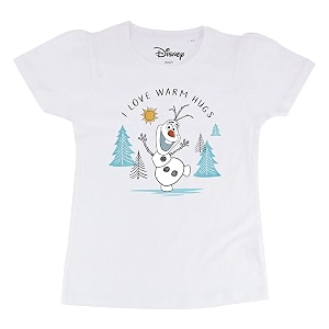frozen by wear your mind girls t-shirt