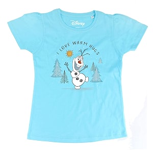 frozen by wear your mind girls t-shirt