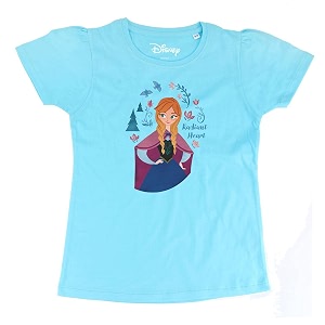 frozen by wear your mind girls t-shirt