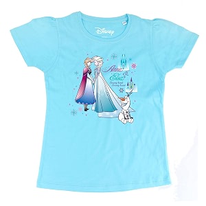 frozen by wear your mind girls t-shirt