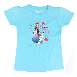 frozen by wear your mind girls t-shirt