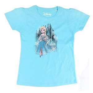 frozen by wear your mind girls t-shirt