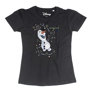 frozen by wear your mind girls t-shirt