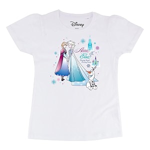 frozen by wear your mind girls t-shirt