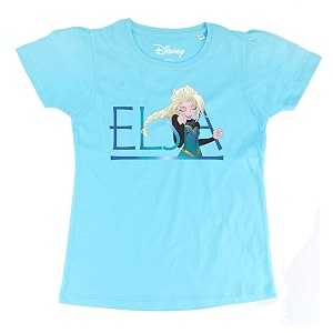 frozen by wear your mind girls t-shirt