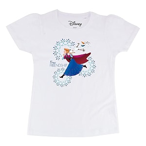 frozen by wear your mind girls t-shirt