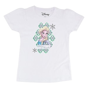 frozen by wear your mind girls t-shirt
