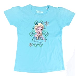 frozen by wear your mind girls t-shirt