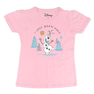 frozen by wear your mind girls t-shirt
