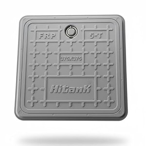 frp manhole cover  chamber cover  capacity - 5 tons  colour - grey  frame size - 15341534 inches - 380380 mm clear opening - 13341334 inches - 330330 mm