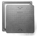 FRP Manhole Cover | Chamber Cover | Capacity - 5 tons | Colour - Grey (36"×36")