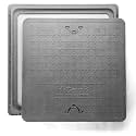 FRP Manhole Cover | Chamber Cover | Capacity - 5 tons | Colour - Grey (28"×28")