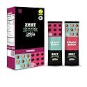 Fruit Leather by Zest Delites, Strawberry Blackberry Fruit Snacks, 10 Pack