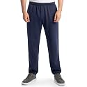 Fruit of the Loom Eversoft Fleece Elastic Bottom Sweatpants with Pockets, Relaxed Fit, Moisture Wicking, Breathable