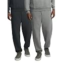 Fruit of the Loom Eversoft Fleece Elastic Bottom Sweatpants with Pockets, Relaxed Fit, Moisture Wicking, Breathable