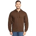 Fruit of the Loom Eversoft Fleece Full Zip Hoodie Sweatshirt