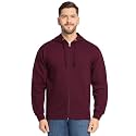 Fruit of the Loom Eversoft Fleece Full Zip Hoodie Sweatshirt