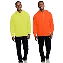 Fruit of the Loom Eversoft Fleece Full Zip Hoodie Sweatshirt