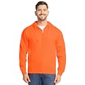 Fruit of the Loom Eversoft Fleece Full Zip Hoodie Sweatshirt