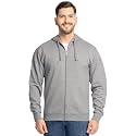 Fruit of the Loom Eversoft Fleece Full Zip Hoodie Sweatshirt