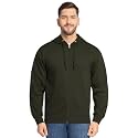 Fruit of the Loom Eversoft Fleece Full Zip Hoodie Sweatshirt