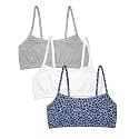 Fruit of the Loom Girl's Cotton Stretch Cami Training Bra Multi-Pack