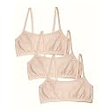 Fruit of the Loom Girl's Cotton Stretch Cami Training Bra Multi-Pack